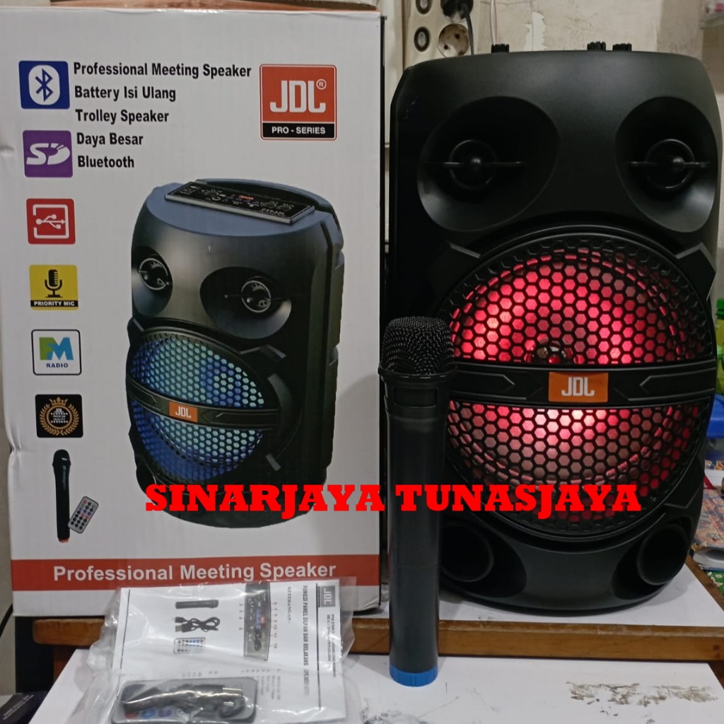 SPEAKER BLUETOOTH PORTABLE JDL Q8 EONN / SPEAKER JDL Q-8 EONN FREE MIC