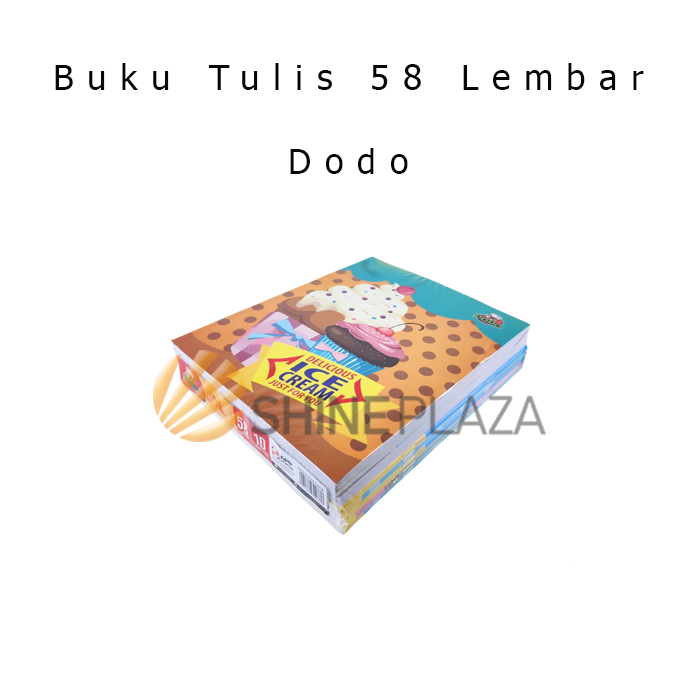 

Buku Tulis Sekolah Anak Dodo 58 Lembar 1 Buah By SIDU Sinar Dunia