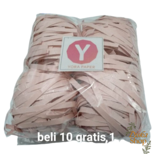 

kertas cacah / serut-parcel / shredded paper light pink75gr
