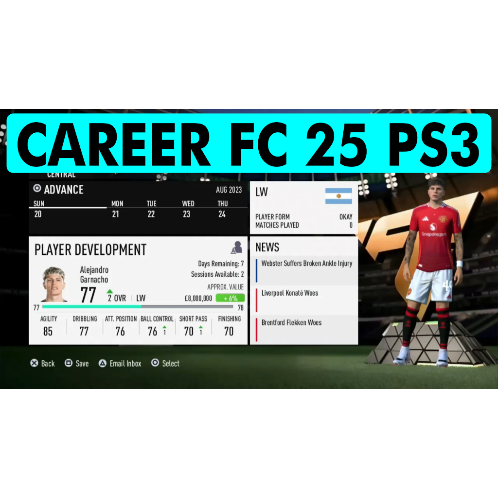 EA Sports FC 25 PS3 CFW dan HEN
