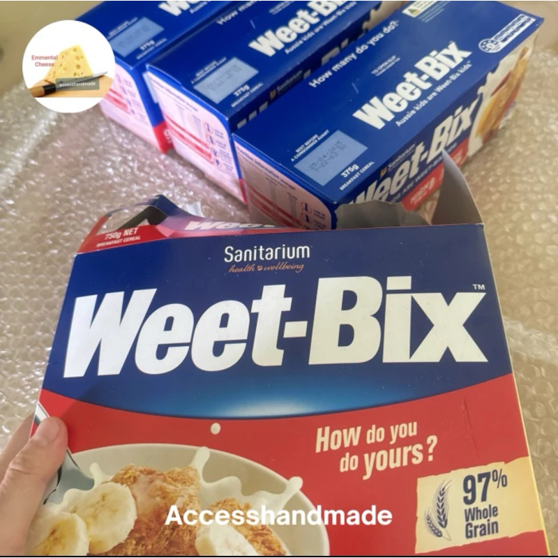 

Sanitarium Weet Bix Berat 375 g Free bubble wrap tebal