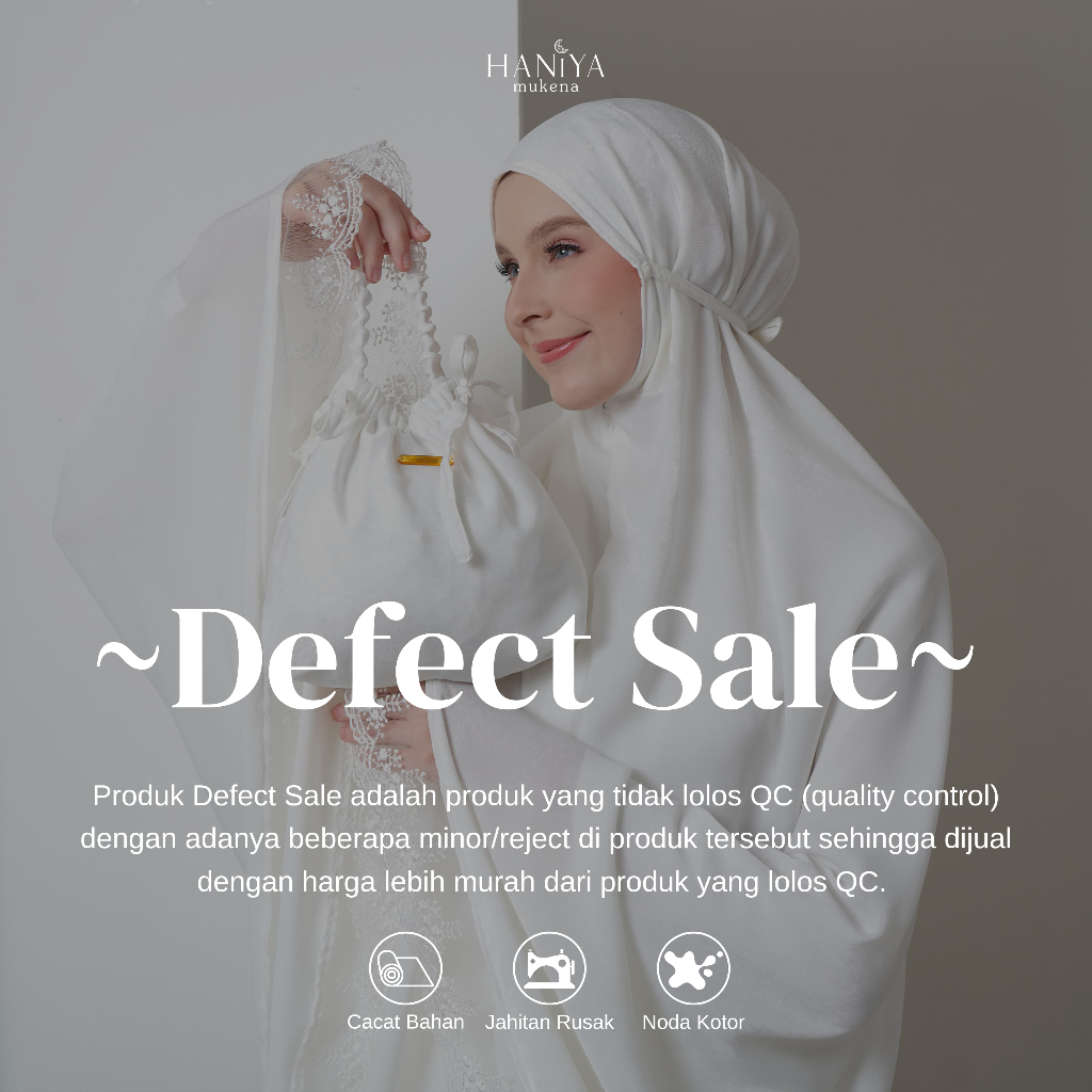 Haniya Mukena - MINOR DEFECT SALE