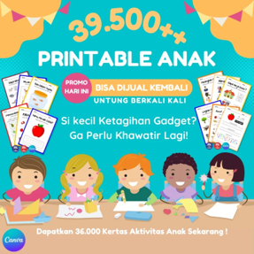 

Learning Sheet Printable Worksheet Belajar Membaca Anak Usia Pra TK Kindergarten PAUD 55 Lembar PDF