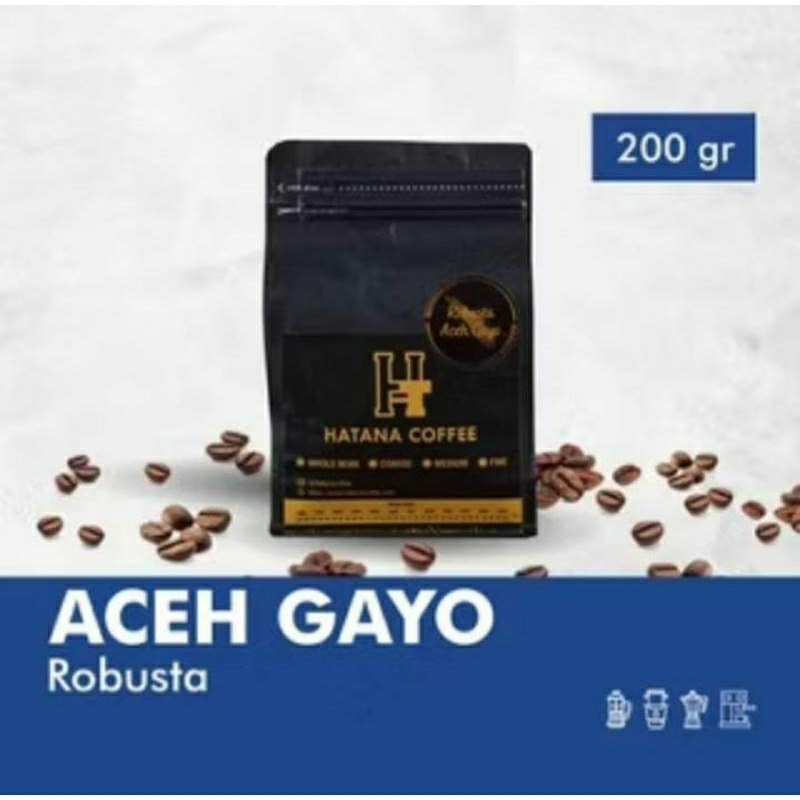 

KOPI ROBUSTA ACEH GAYO | FRESH ROASTED BEAN | 200 GR