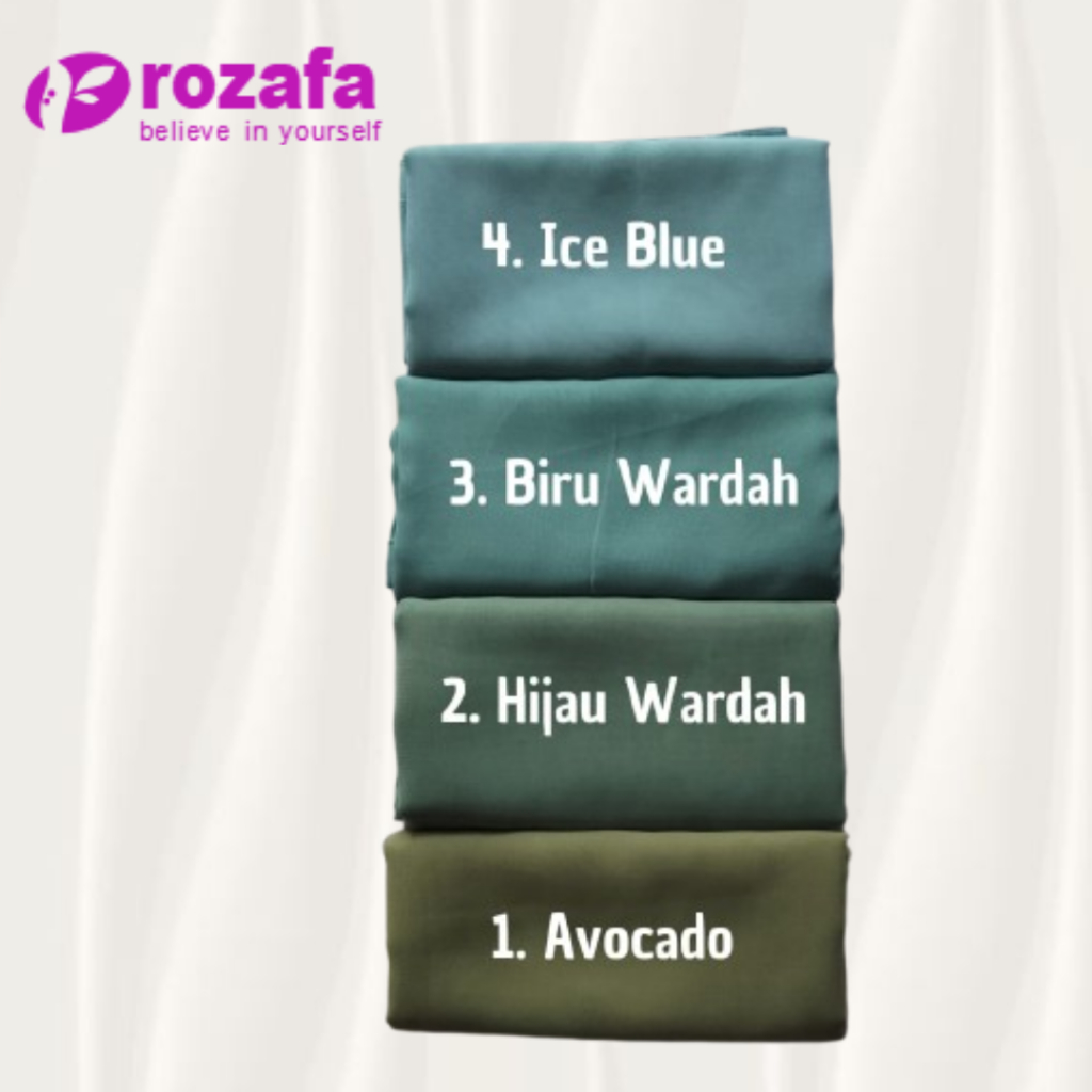 Hijab Bella Square Segi Empat Biru Muda