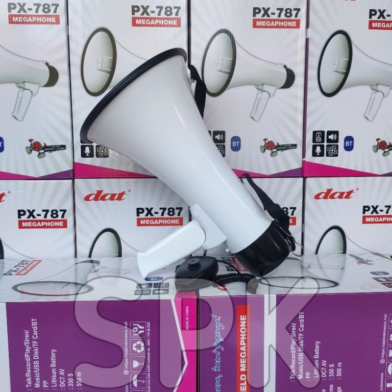 Megaphone Pengeras Suara Toa DAT PX 787 + Battery Charger