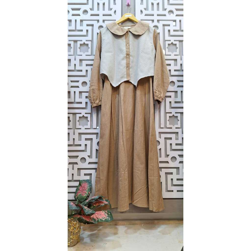 GAMIS WANITA ROMPI MOTIF