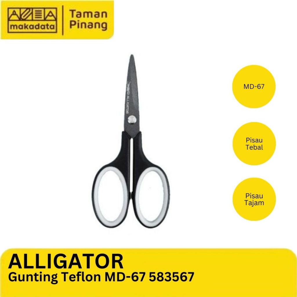 

ALLIGATOR GUNTING TEFLON MD67 583567 ( 1 PCS )