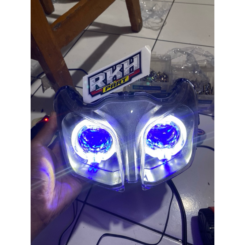 lampu depan jupiter z1 fi set lampu biled proji pnp siap pakai lampu biled jupiter z1 pnp siap pakai