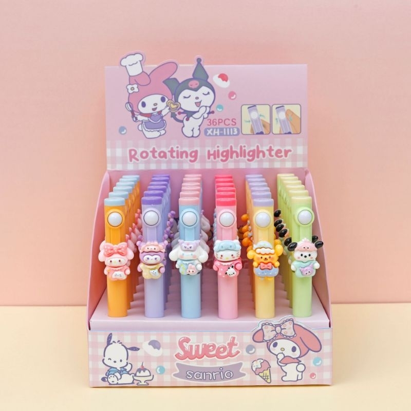 

Stabilo RollingBall Highlighter Karakter Warna ATK Alat Tulis Sekolah Kantor