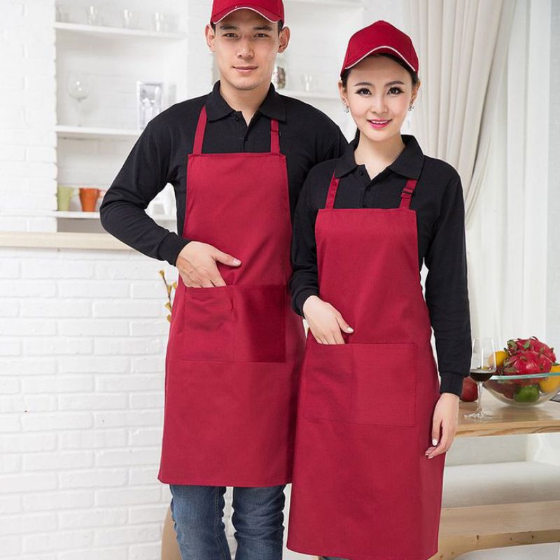 CELEMEK ANTI AIR DAN MINYAK WATERPROOF APRON ANTI AIR TEBAL CAFE MEMASAK BARISTA