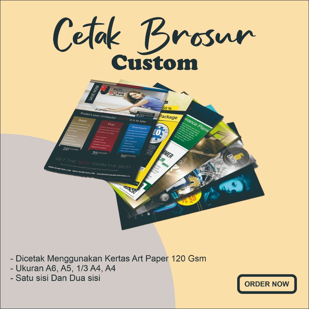 

Cetak Brosur Murah A6 dan A5 dan A4 Fullcolor (1000 pcs) MURAH MERIAH