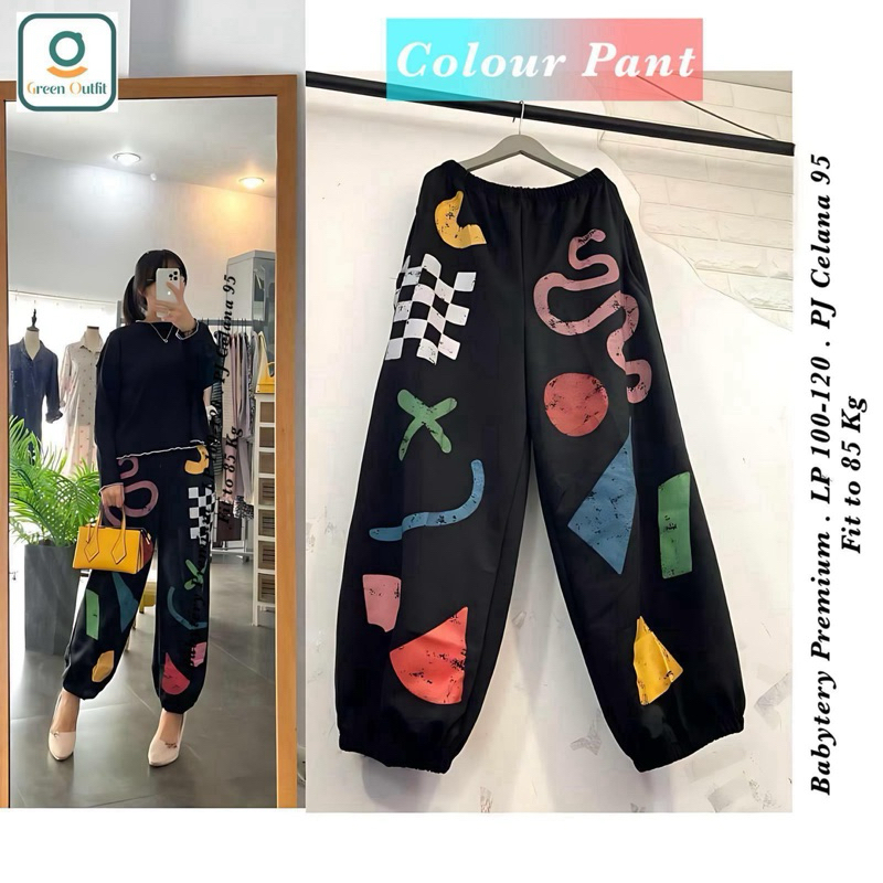 CELANA JOGGER WANITA GAMBAR KARTUN MICKEY MAT BEBITERI BabyTeri babytery Joger karakter Premium ori 