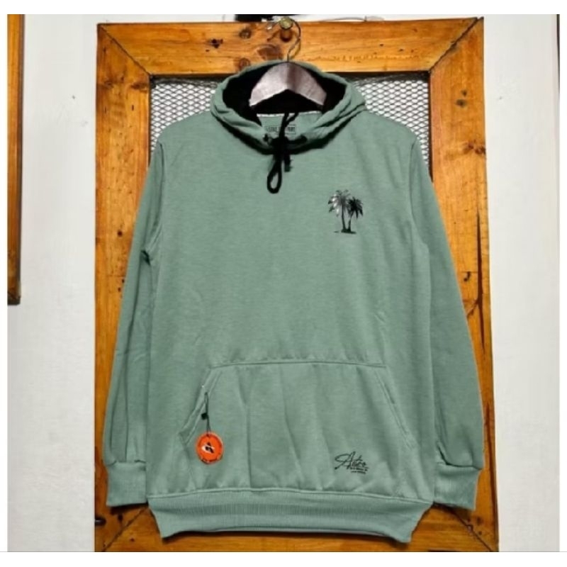 Hoodie pria dan wanita Polos Hitam