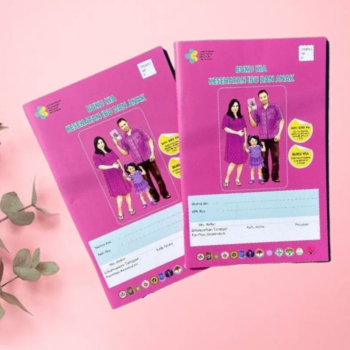 Buku KIA (Kesehatan Ibu dan Anak) Terbaru (buku pink kehamilan)