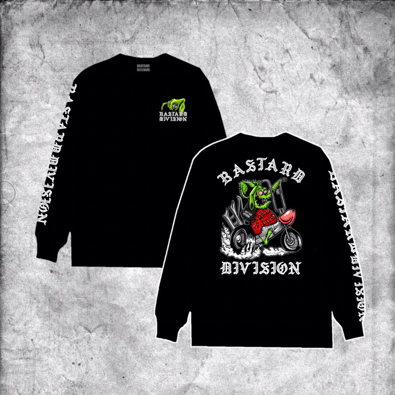 T-SHIRT LONGSLEVE_RATFINK’DHEAD