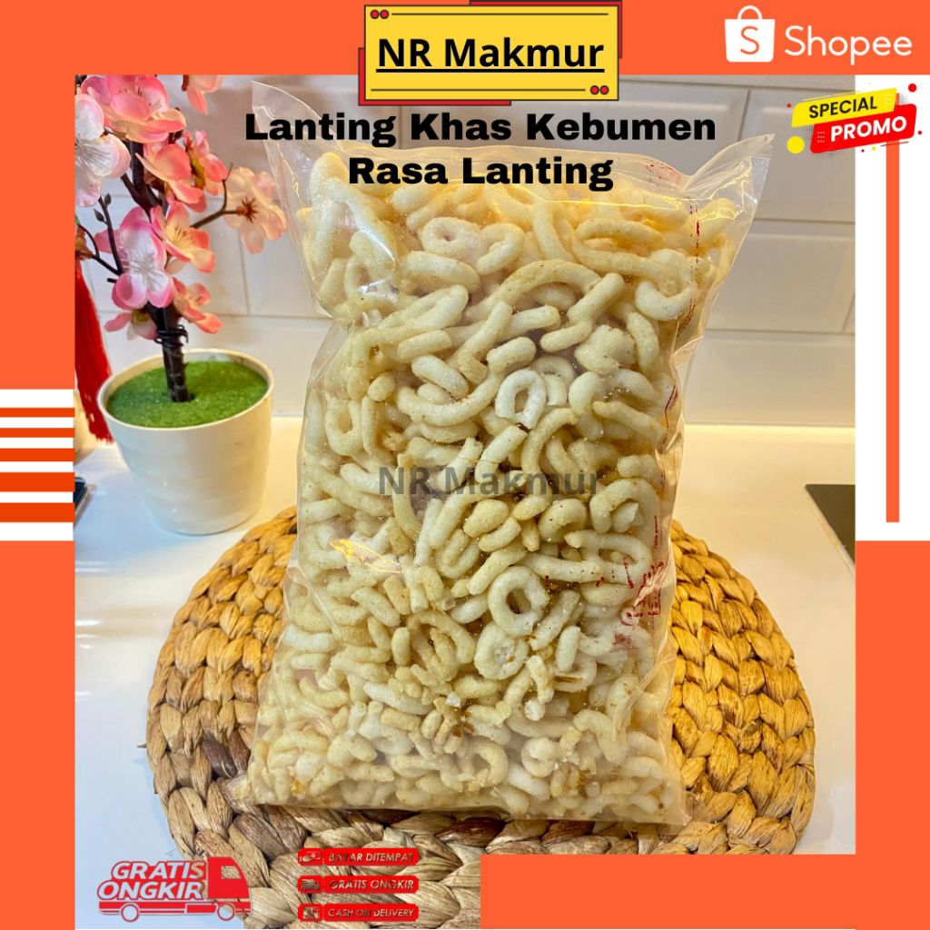 

Lanting Klanting Khas Kebumen Rasa Bawang Original