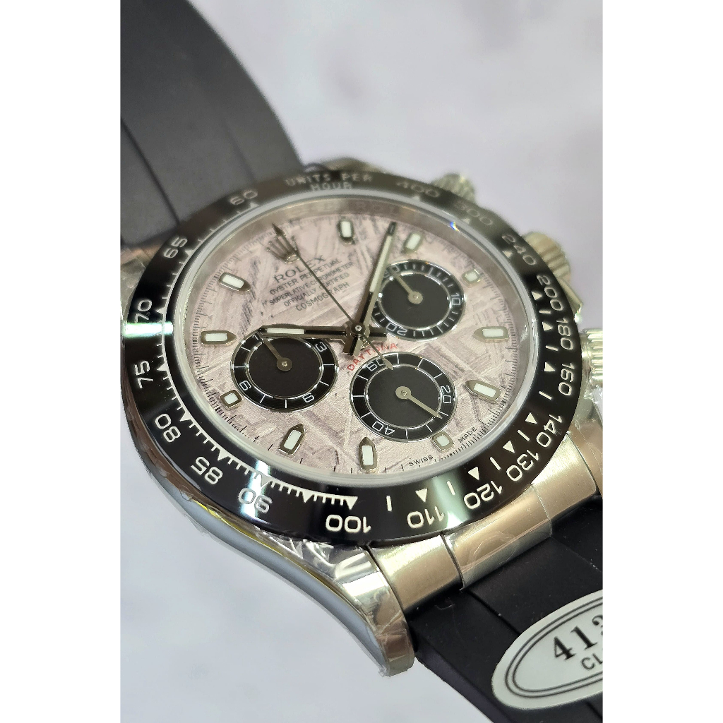 Jam Tangan Rolex Daytona 4130 Movement Swiss Automatic 116508 Clean Quality Black Dial