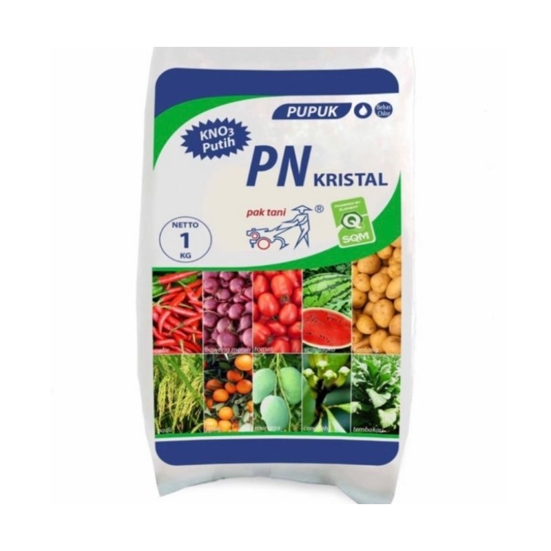 PUPUK KNO3 PUTIH KRISTAL PAK TANI 1 KG ORIGINAL