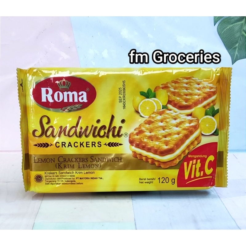 

Roma Sandwich Lemon creakers