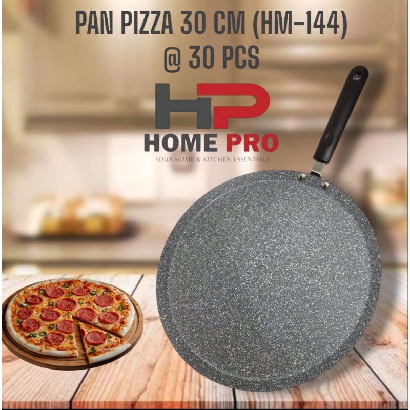 Pizza Pan Anti Lengket Granit Marble Round gril pan 30 cm