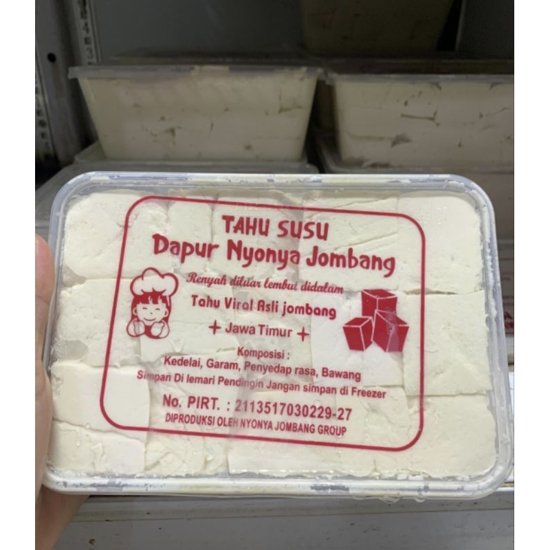 

Tahu susu Dapur Nyonya Jombang 900 gram