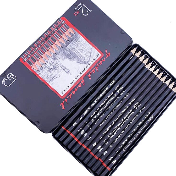 

Produk Terviral Slaypershop 12 Psc Set Pensil Sketsa 2H8B Alat Pensil Lukis Gambar Menggambar Dng Kotak Logam