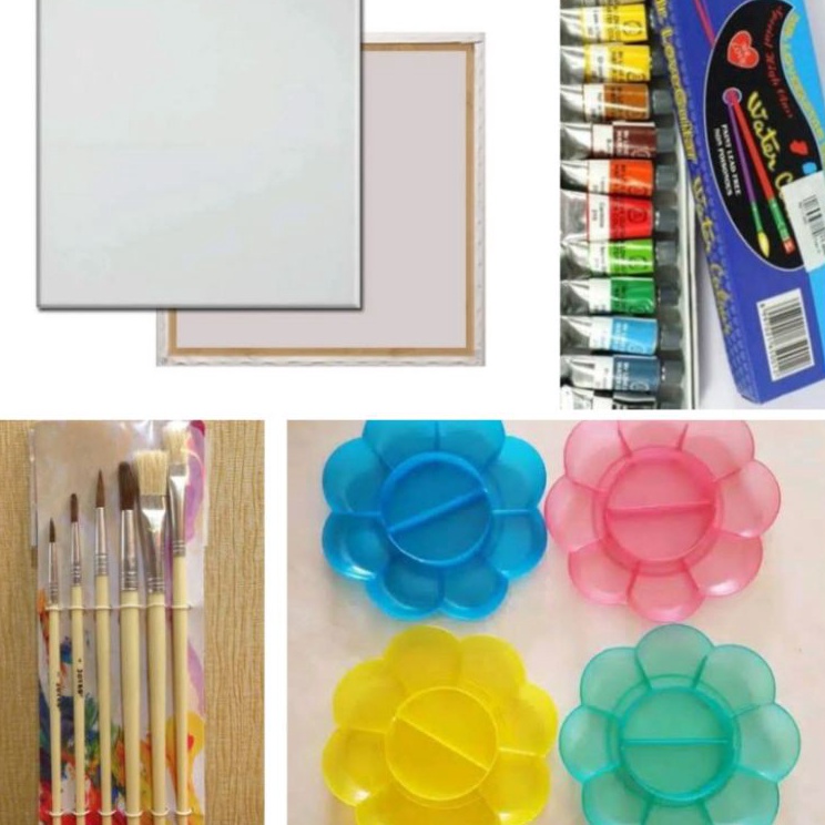 

Kejutan Meriah paket kanvas lukis 3x4 kanvascat airkuaspalet