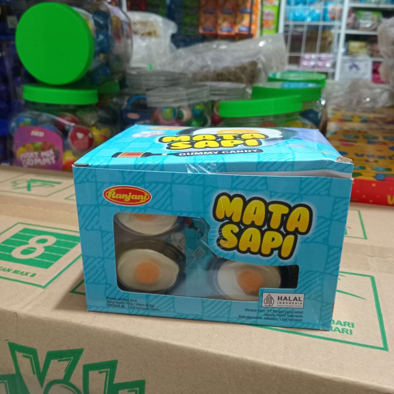 

Permen lumak mata sapi enak manis nagih candy mata sapi permen lunak