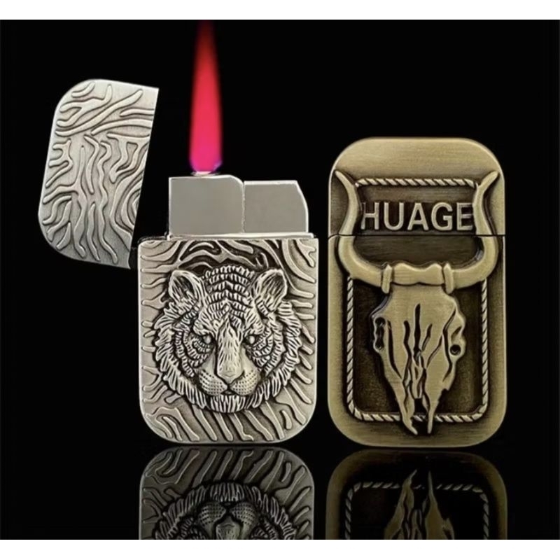 BARU Korek Api Bara Gas MINI SLIM RETRO KLASIK JADUL mancis korek api unik