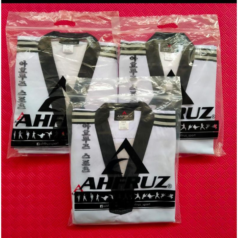 BAJU/DOBOK TAEKWONDO DIAMOND SPIRIT FIGHTER AHFRUZ