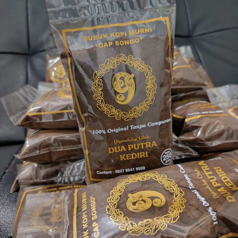 

KOPI BUBUK CAP SONGO / KOPI CAP 9 / KOPI ASLI MURNI / KOPI TANPA CAMPURAN