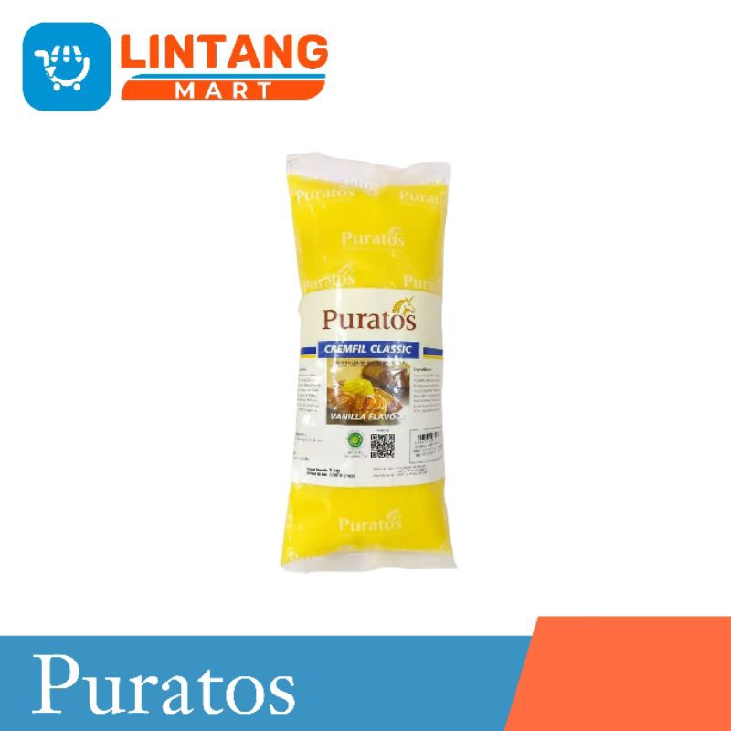 

✨LINTANGMART✨ PURATOS CREMFILL CLASSIC VANILLA 1KG