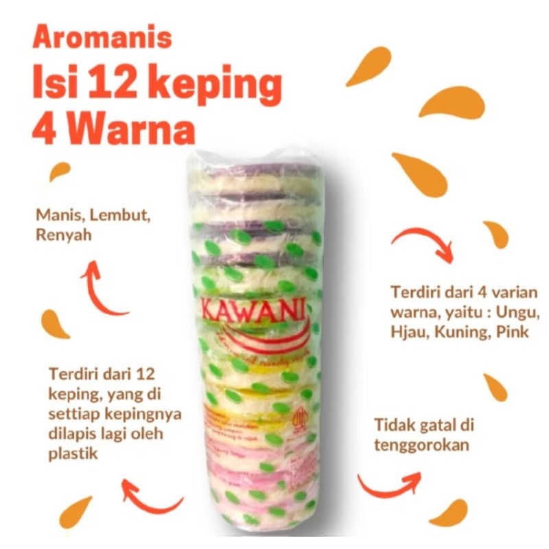

Rambut nenek/Aromanis isi 12 pcs