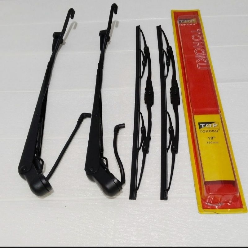 wiper + gagang wiper Mitsubishi Canter 110ps Canter 125ps Canter 136ps