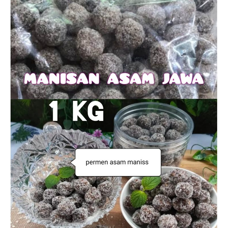 

1kg PERMEN ASEM JAWA/ASAM BULAT/PERMEN ASEM MANIS 1KG