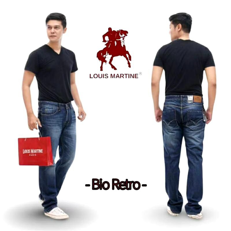 CELANA JEANS PANJANG ORIGINAL LOUIS MARTINE STANDAR REGULER