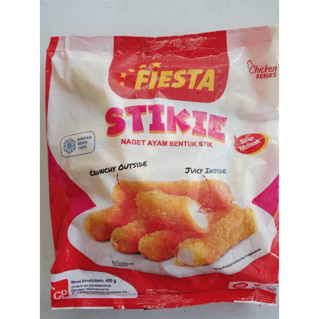 

Fiesta Chicken Nugget & Stikie 400 gram