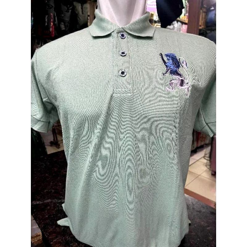 Polo giordano 3d lion GIORDANO polo shirt Kaos polo pria bordir Nb