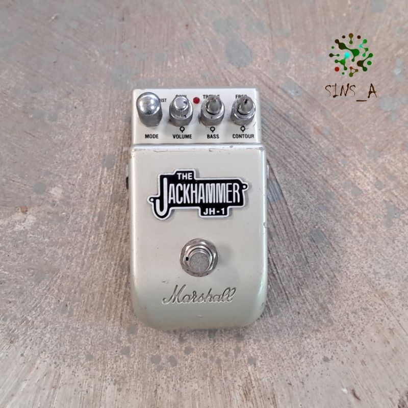 Efek Gitar MARSHALL JH1 JACK HAMMER OVERDRIVE DISTORTION