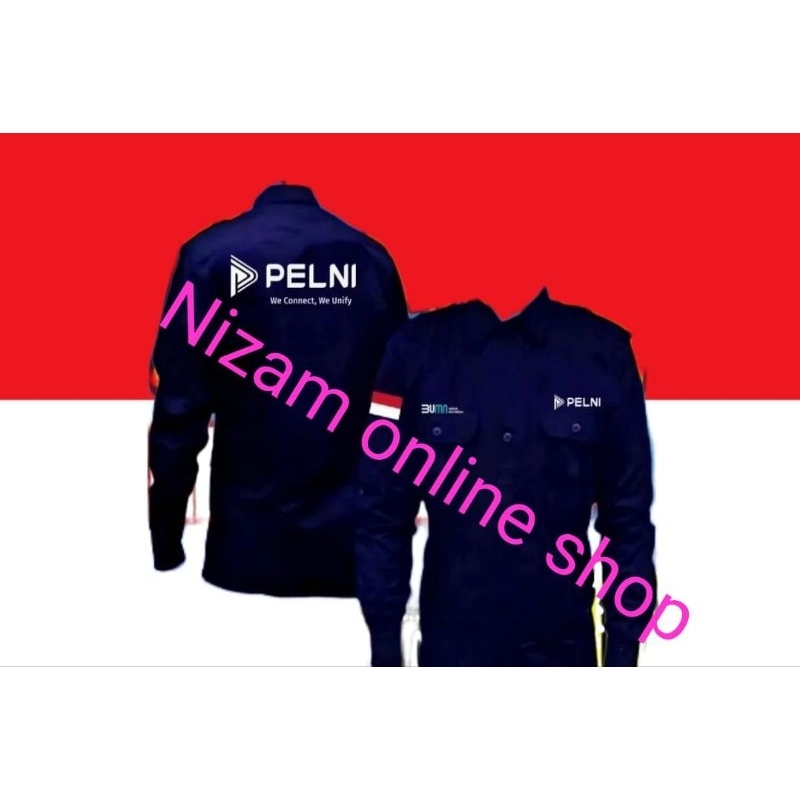 Kemeja PELNI seragam PELNI Baju PELNI PDH PELNI Kemeja kerja Pelni seragam kerja PELNI baju kerja PE