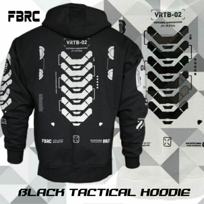 BLACK NINJA VR-02 | Cyberpunk Hoodie - Techwear Style
