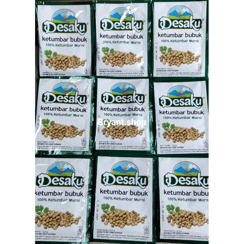 

1 Renceng Ketumbar Bubuk Desaku 12sct x 7,5gr