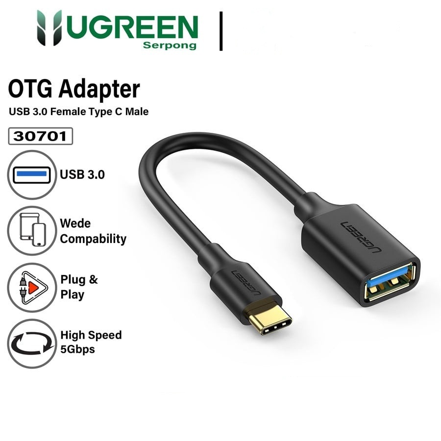 UGREEN - OTG UGREEN KABEL TYPE C TO USB 30701