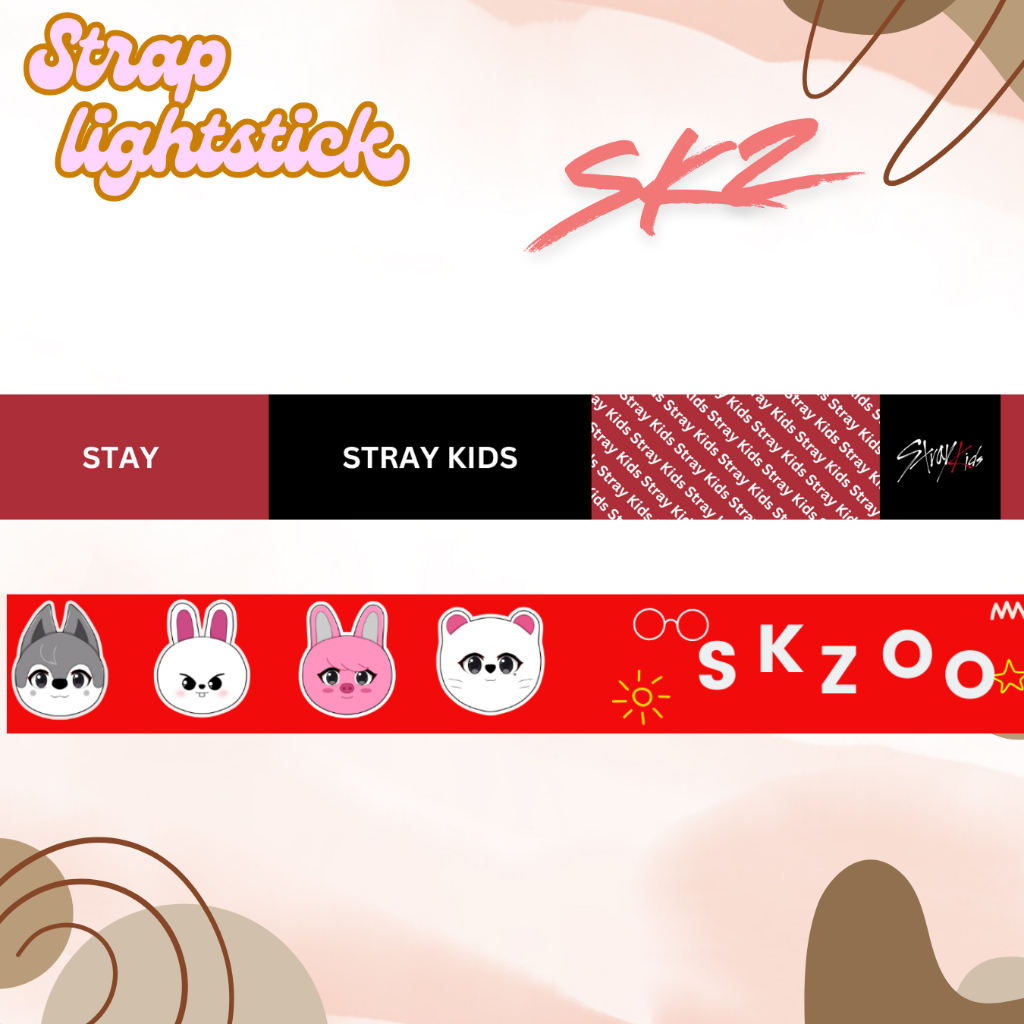 STRAP LIGHTSTICK STRAY KIDS STRAP TAS STRAY KIDS STAY
