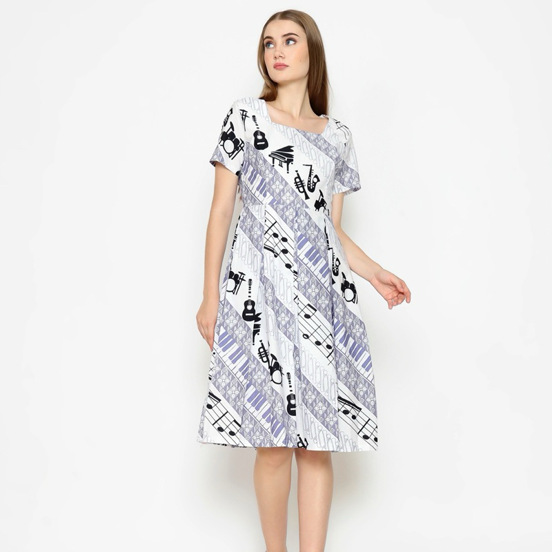 LEONYEVELYN - Dress batik - ACTUS - Melodi