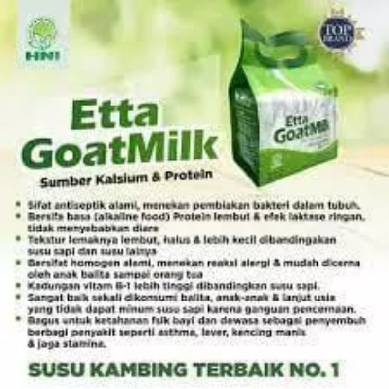 

susu kambing Ettagoat Milk HNI 10sachet