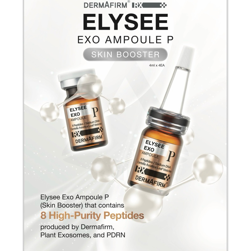 dermafirm elysee serum exosome centella asiatica pdrn dna salmon 1 pcs / 1 box isi 4 reg bpom serum 