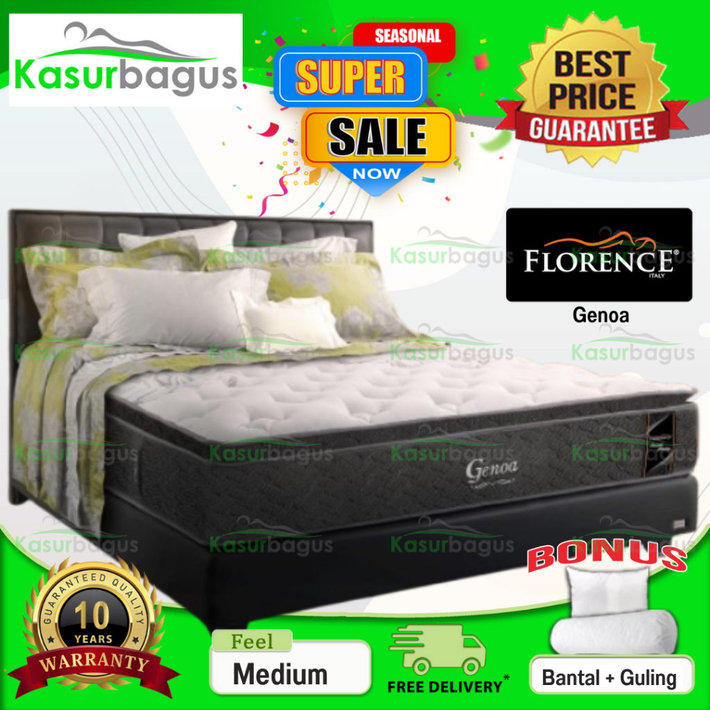 Florence Kasur Springbed Genoa - Full Set 160x200