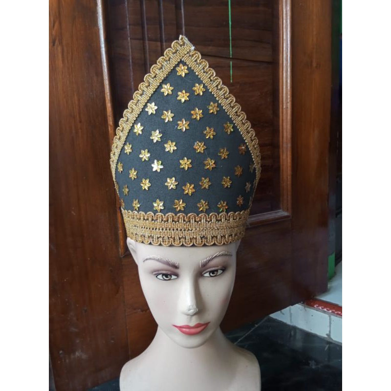 mahkota tari saman/mahkota adat/mahkota tari tradisional